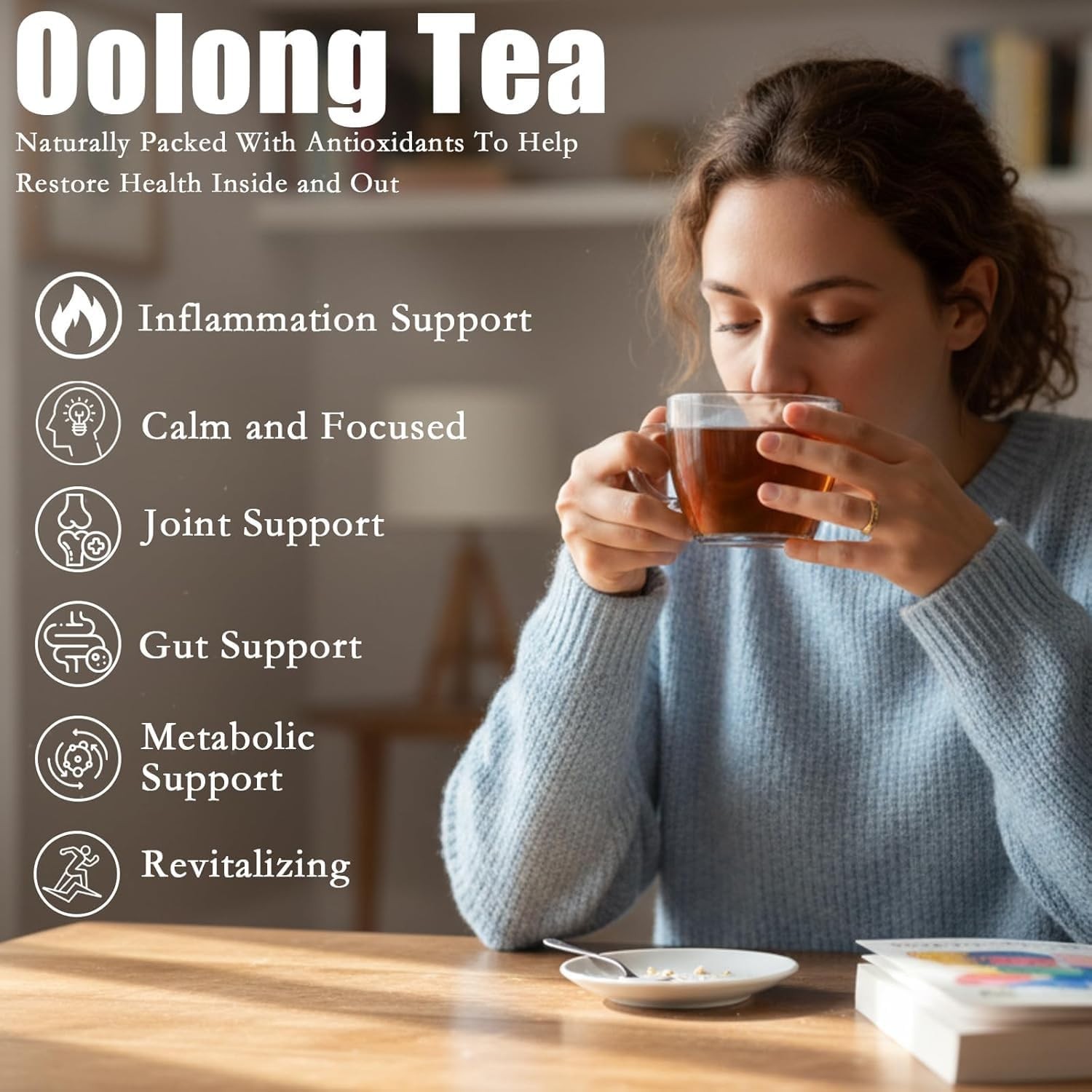 Pipi Tea Organic Oolong – 20 Honey Flavored Bags for Daily Relaxation