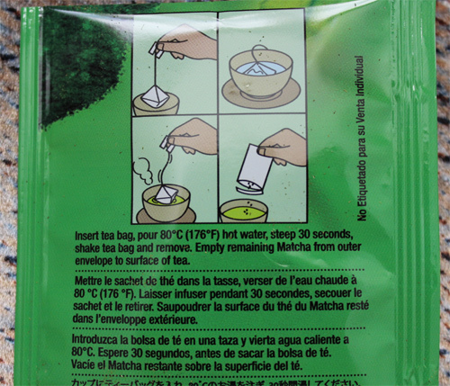 Itoen Japanese Green Tea Bags Sencha Matcha Blend 100pk per Box Product of Japan