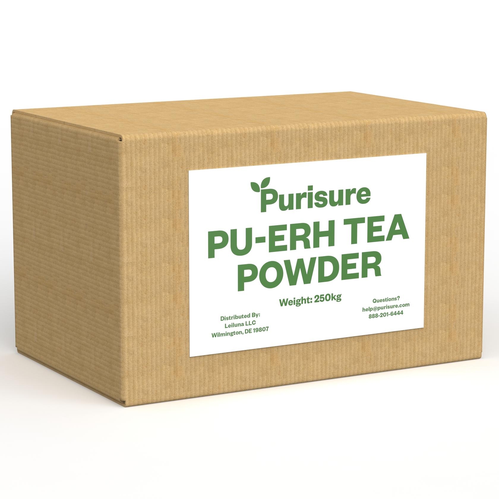 Wholesale Pu-Erh Tea Powder Natural 0 Calorie 250kg (550lbs) Bulk