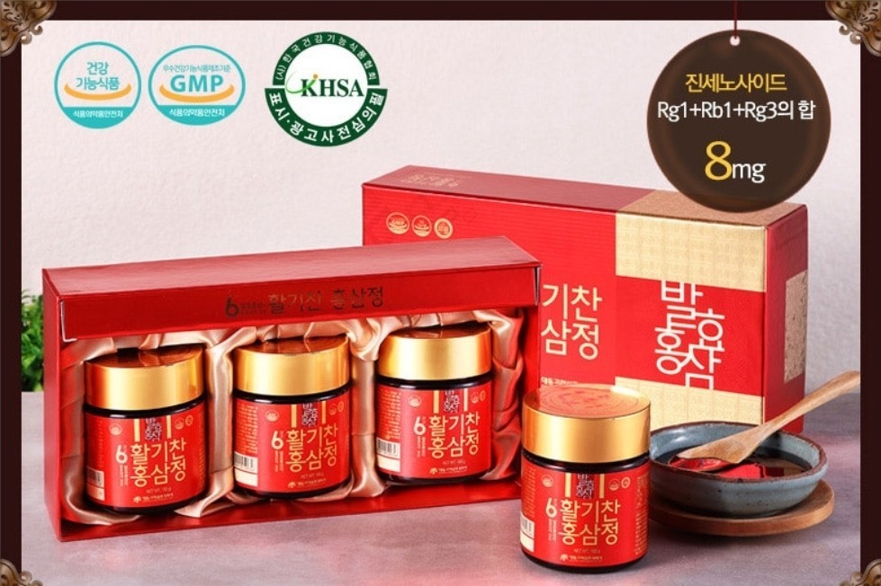 [Dae Dong Korean Ginseng]Honeyed Korean 6 Years Red Ginseng Extract 100g*3p