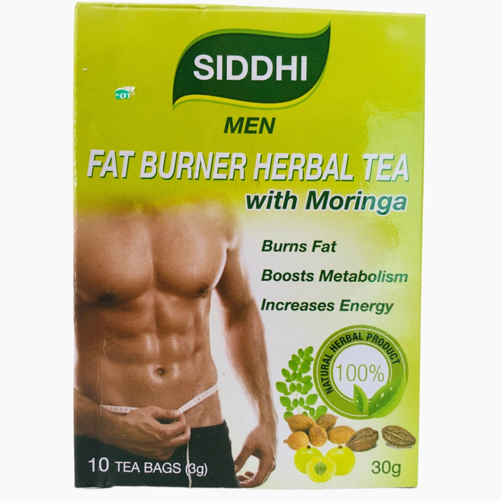 Siddhi Men Fat Burner Tea – Burns Fat & Metabolism Boost & Increases Energy Tea
