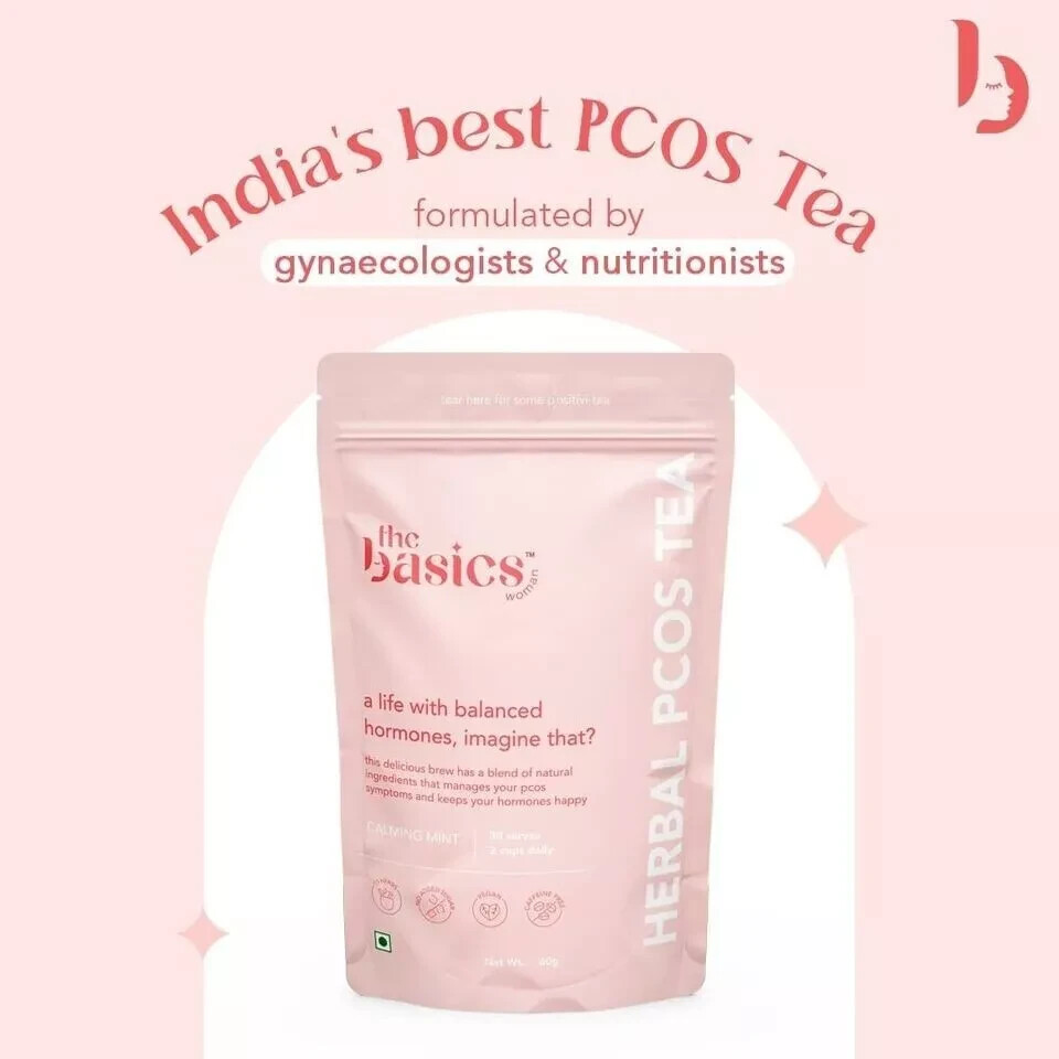 The Basics PCOS Tea 60g Free Shipping World Wide