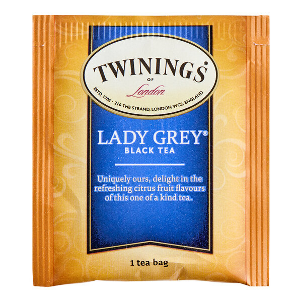 Twinings Lady Grey Tea Bags – 100/Box