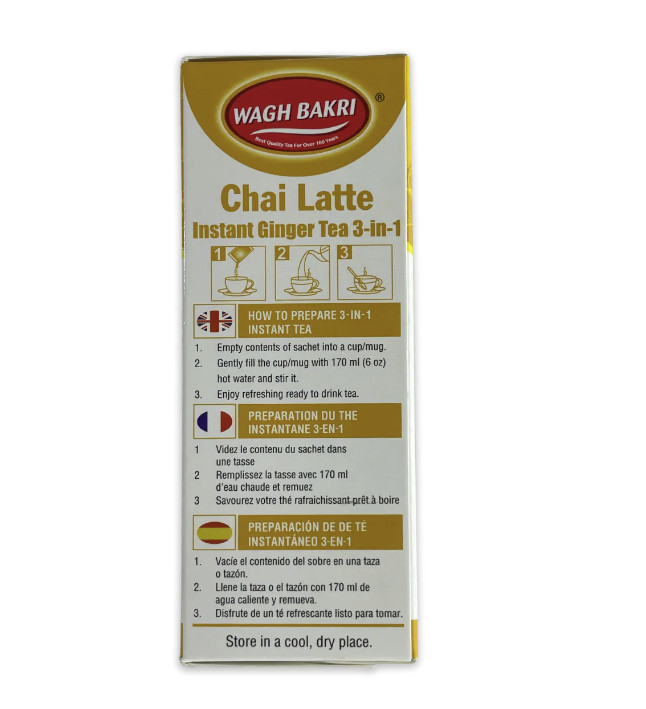 ( 2 Packs) Wagh Bakri Ginger Instant Tea Premix, 260Gram