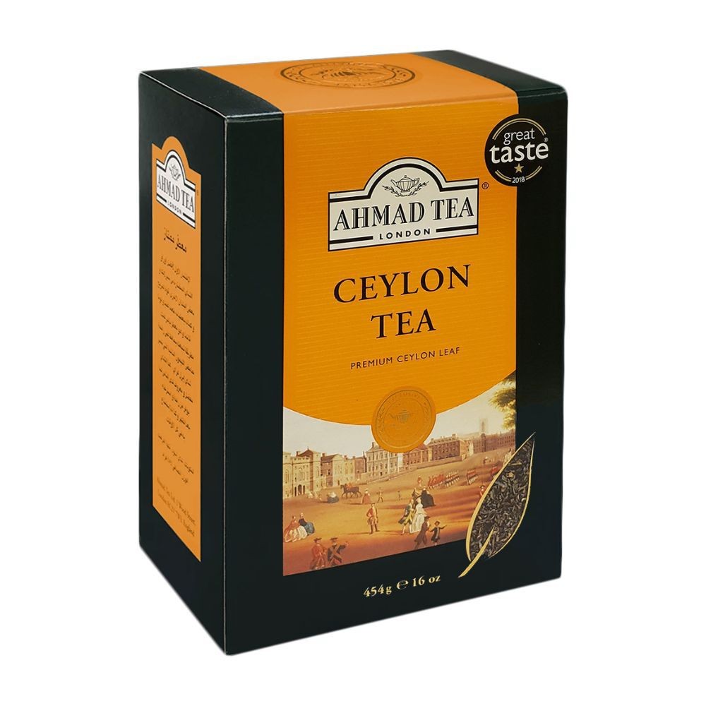 Ahmad Ceylon Loose Leaf Black Tea in Paper Carton 16oz/454g