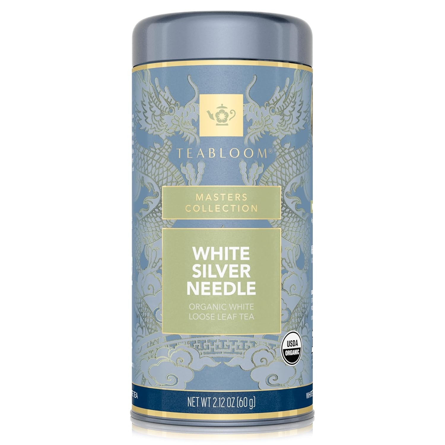 USDA Organic White Silver Needle Loose Leaf Tea Rare Organic White Tea
