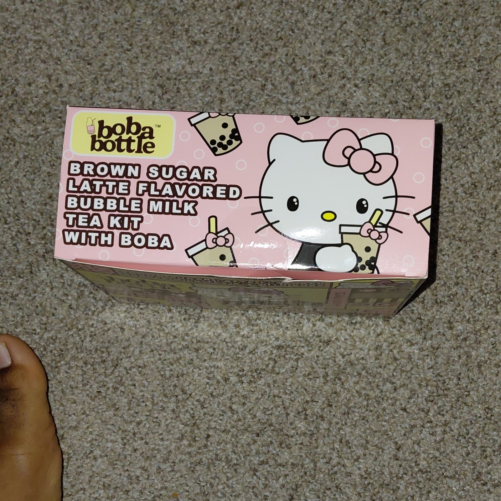 Boba Bottle ™ Brown Sugar Latte Flavored Bubble Milk Tea Kit With Boba (2 Boxes)