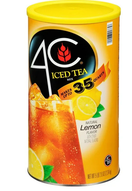 4C Lemon Iced Tea Mix, 82.6oz