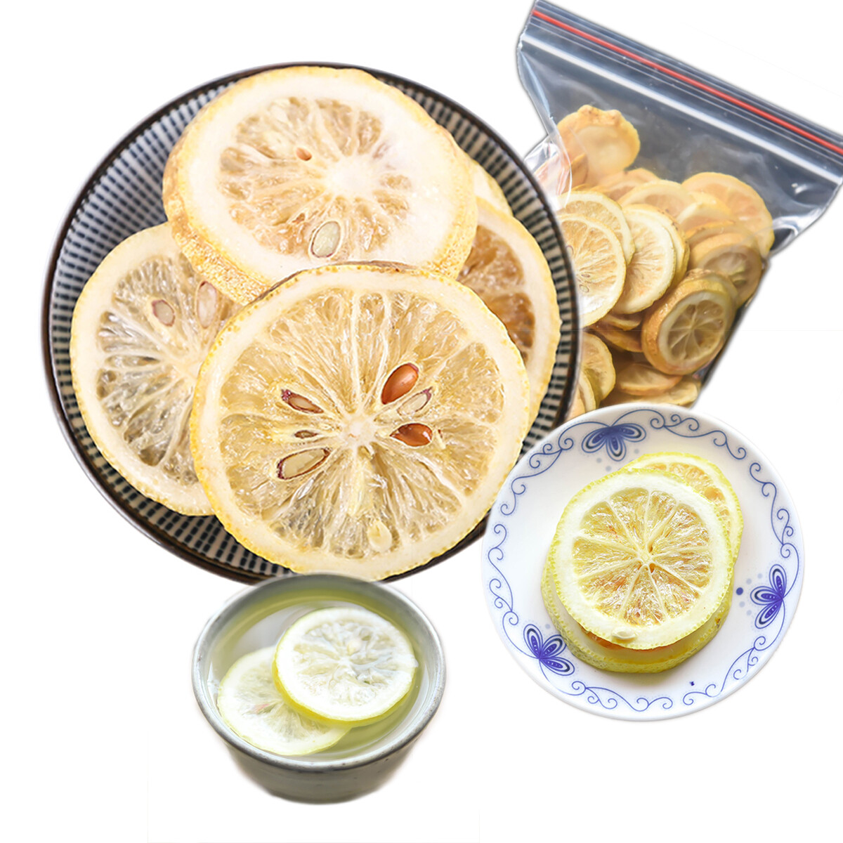 Dried Lemon Slice Fruit Tea Natural Scented Herbal Tea Healthy Refreshing Drink