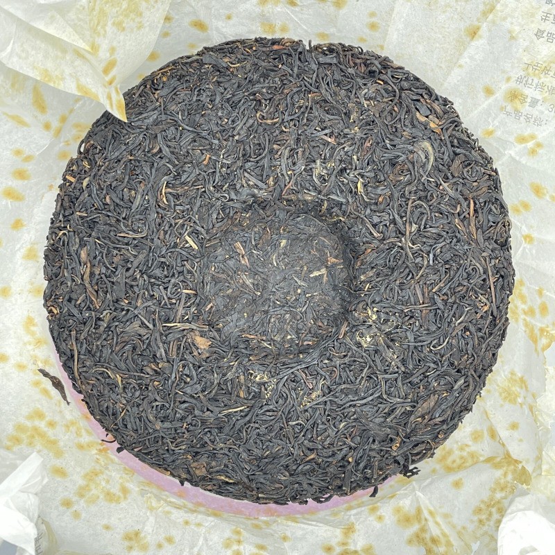 357g Yunnan Lancang 2009 Purple Bud Mellow Aroma Pu’er Tea Raw Tea Cake