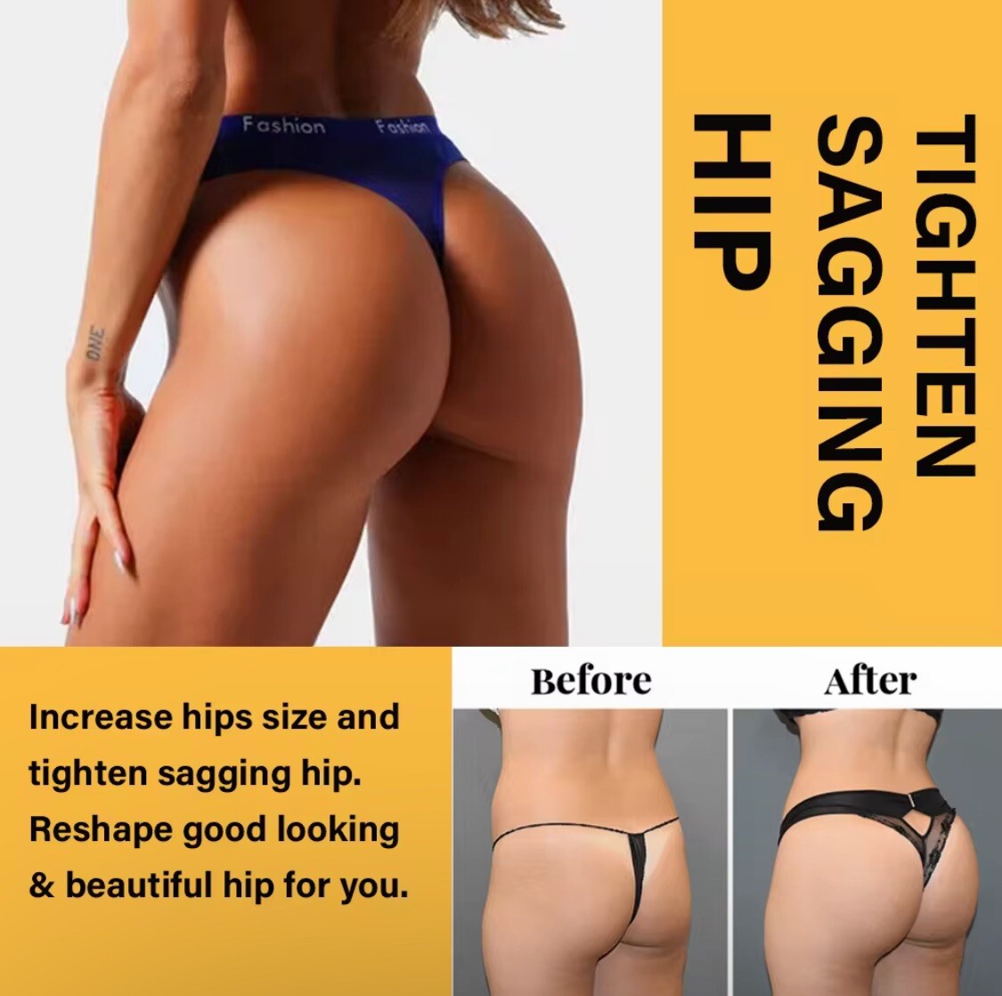 Hip Big Butt Tea Enhancement Buttock Firming Abundant Supplements Herbal Tea