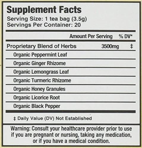 Mate Factor Functional Herbal Blends – Ginger Turmeric with Black Pepper