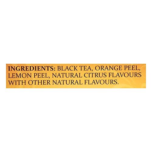 Twinings Lady Grey Black Tea 100 Individually Wrapped Tea Bags Orange Peel & …