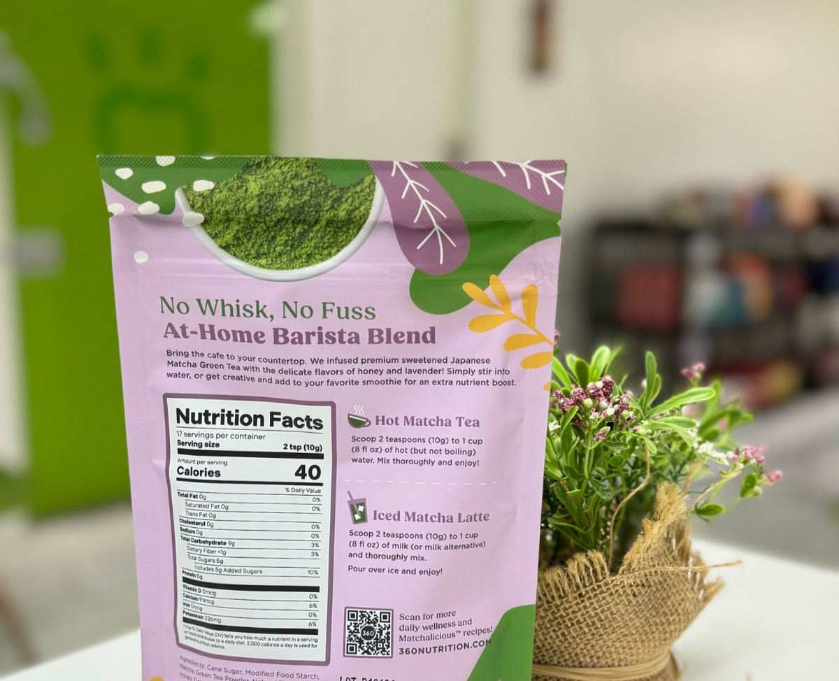 Matchalicious™ Premium Instant Japanese Lavender Matcha Powder 6 oz