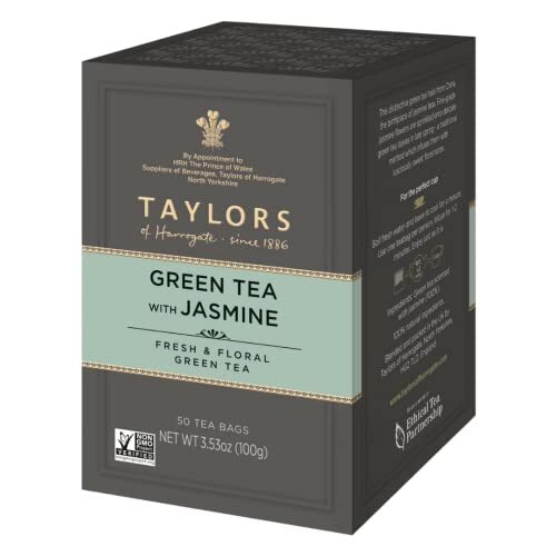 Te Verde Con Jazmin, 50 Bolsitas De Te