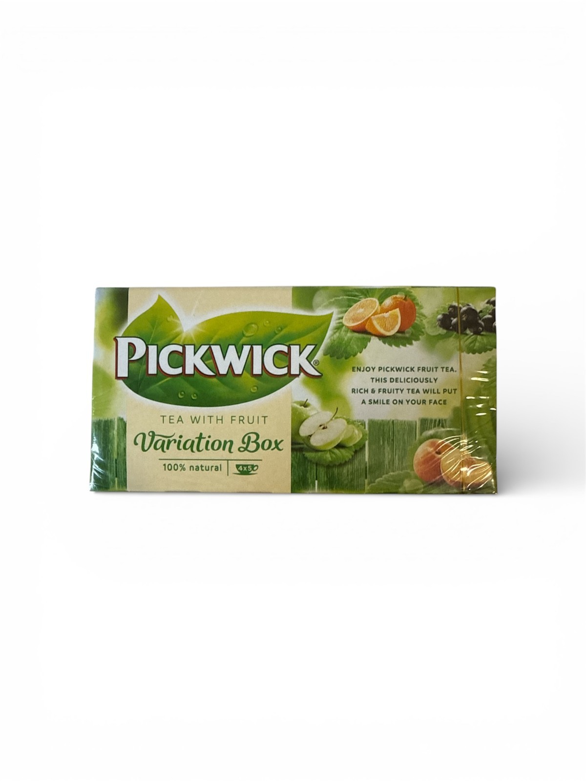 3 x Pickwick Fruit Tea Variety Pack – 4 Assorted Flavours – 20 Bags – Herbal