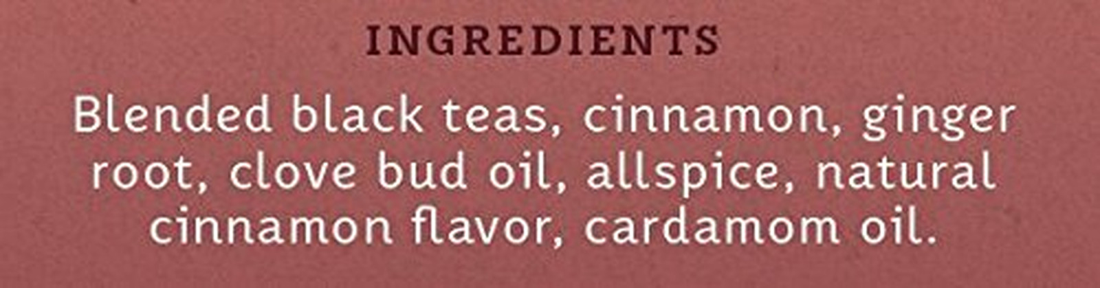 Tea Double Spice Chai Black Tea, Box of 100 Tea Bags (Packaging May Vary)
