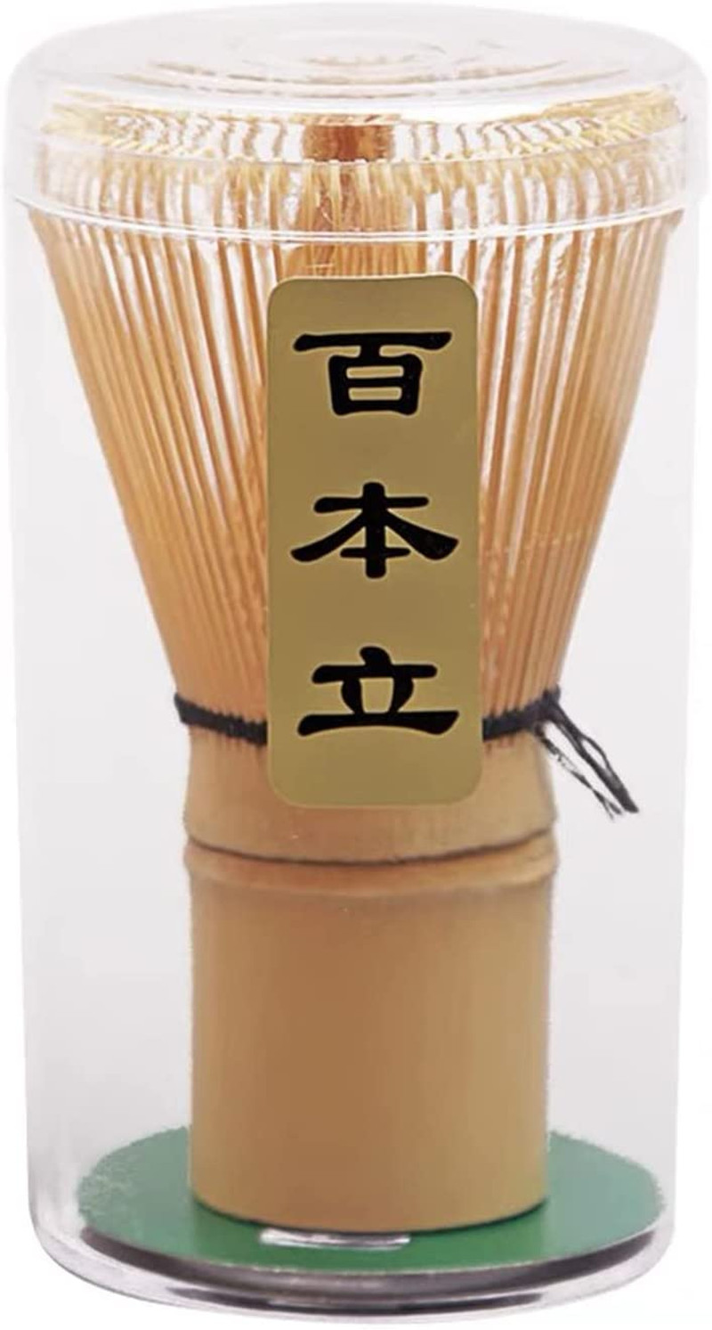 Premium Handcrafted Golden Bamboo Matcha Whisk – Traditional Japanese Chasen