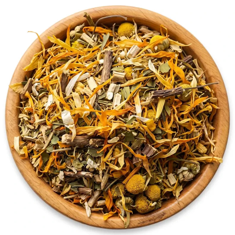 Golden Bloom Tea Blend | Premium Floral Herbal Tea | Relaxing & Aromatic