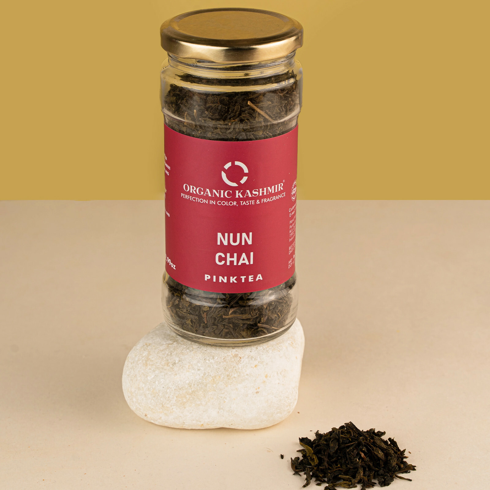 2 X Organic Kashmir Kashmiri Noon Chai Nun Chai 50 GM Pink Tea Kashmiri Herbal