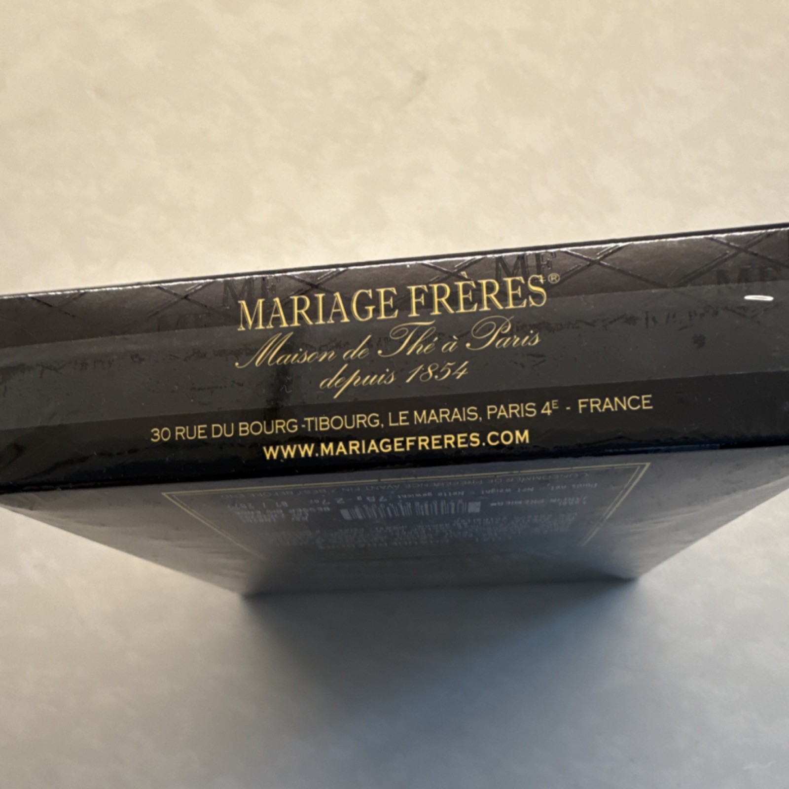 Mariage Frères Chai-Chandernagor Black Tea Bags 30 Pack 75g Chai French