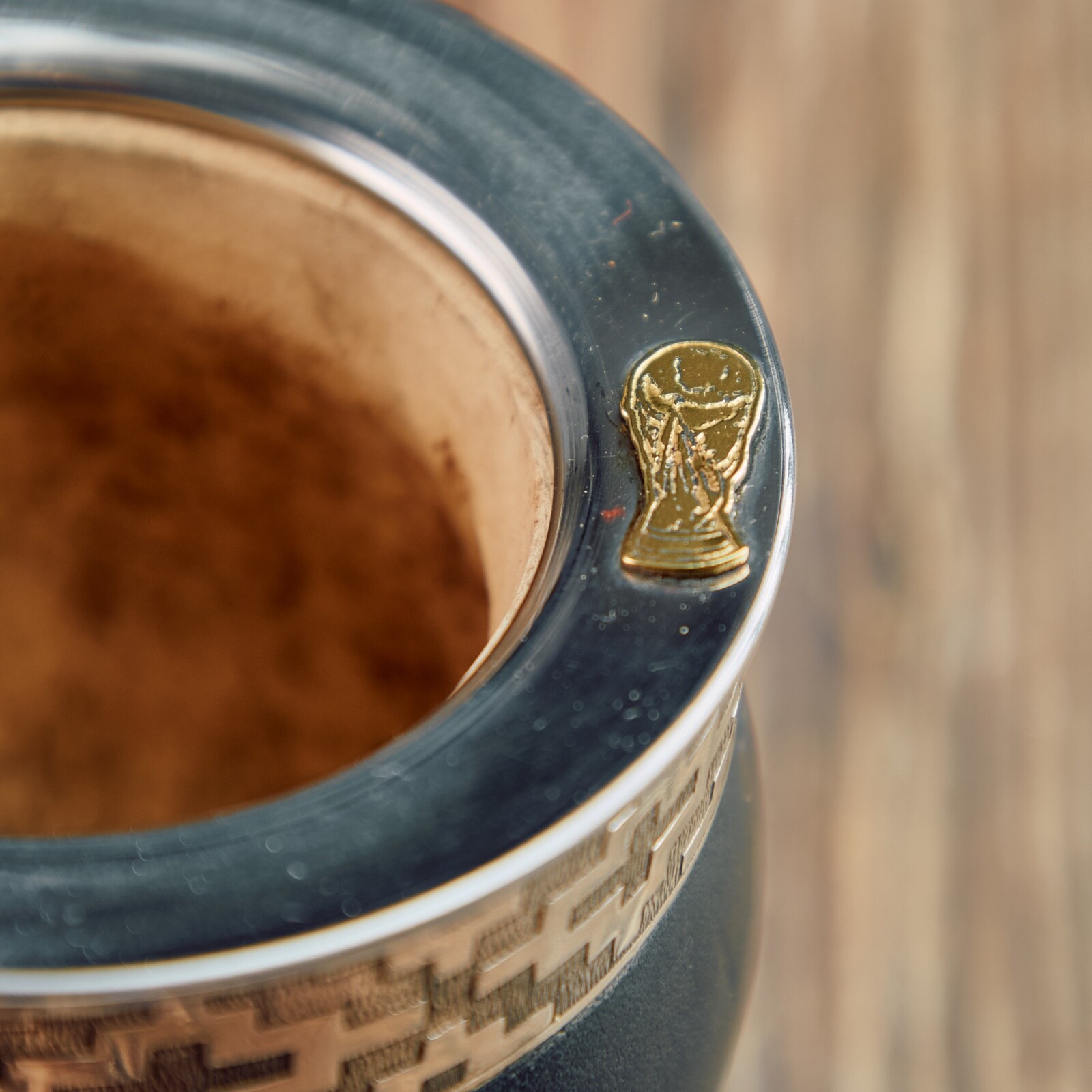 Taza/Mate Imperial Gourd Argentina High Quality + Straw