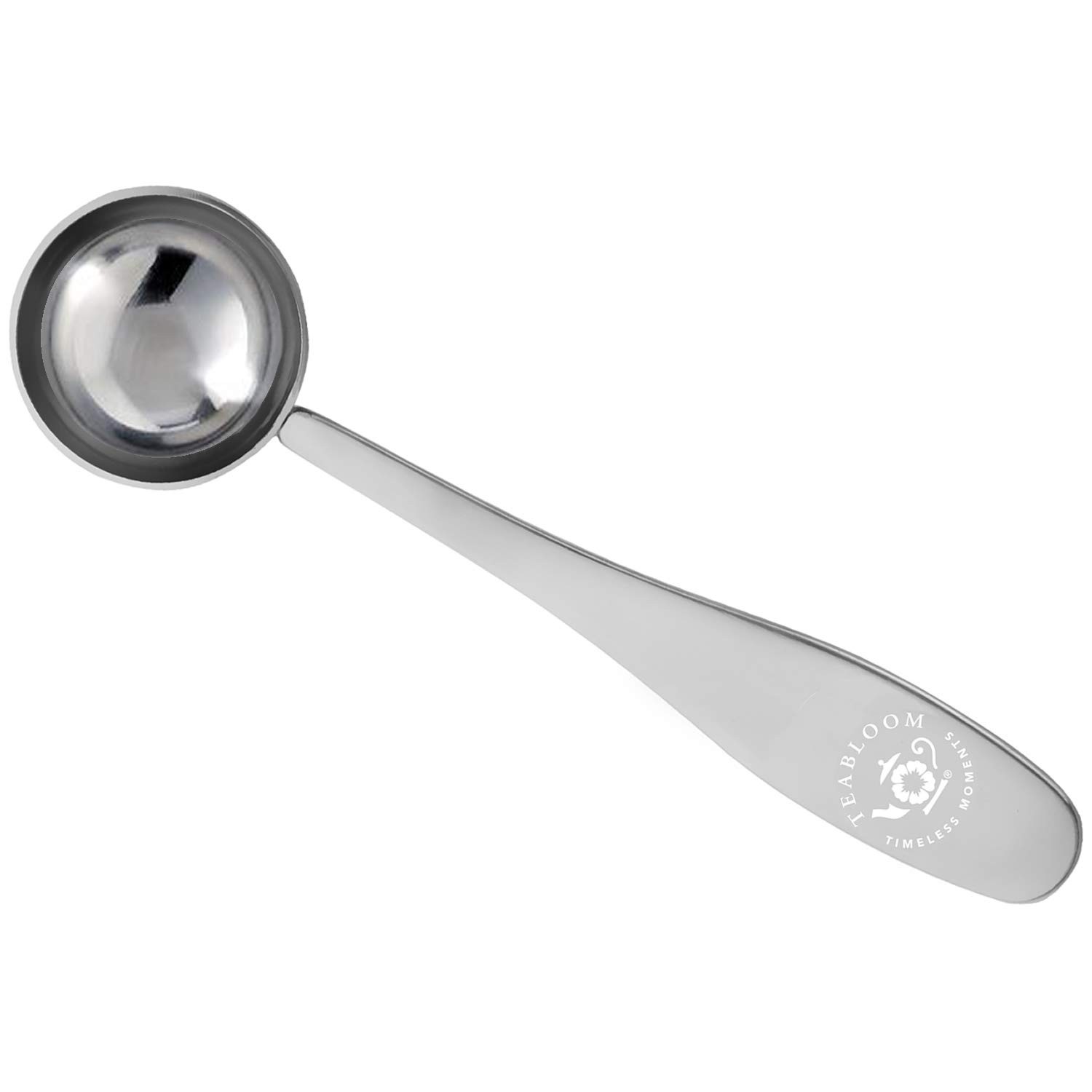 Teabloom Perfect Measure Loose Leaf Tea Spoon – Premium Quality Silver