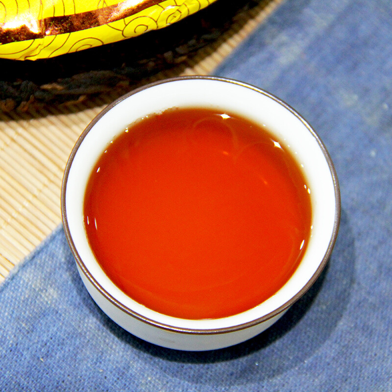 Zhong Cha Menghai Pu’er Ripe Puerh Tea Cake “Year of Rat” Shu Puer 357g