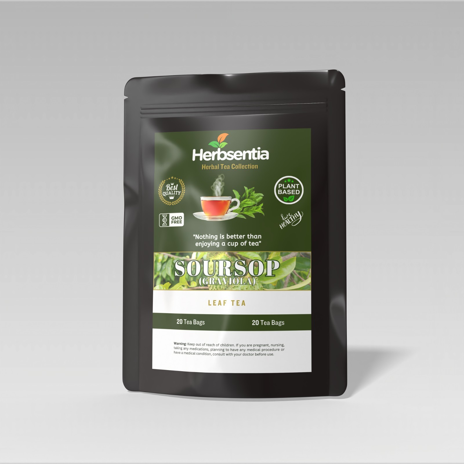 Herbsentia Soursop Tea – (Premium)