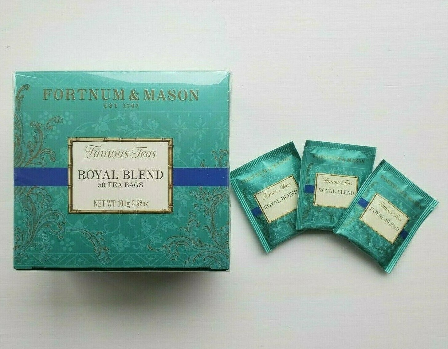 Fortnum and Mason Royal Blend Tea 150 Tea Bags – 3 x 50 – EXP 10/25