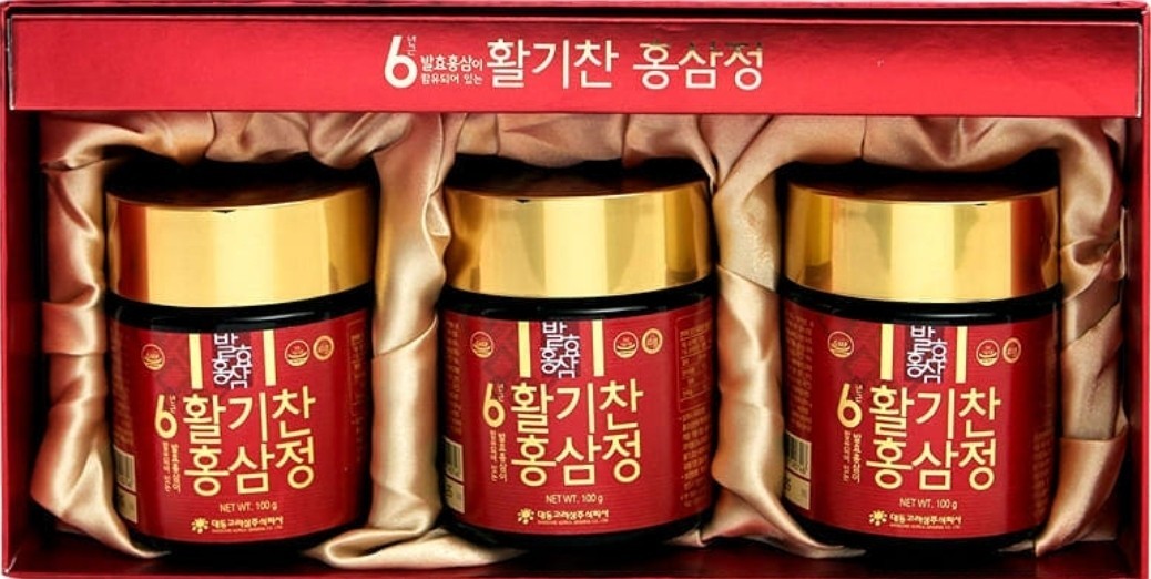 [Dae Dong Korean Ginseng]Honeyed Korean 6 Years Red Ginseng Extract 100g*3p