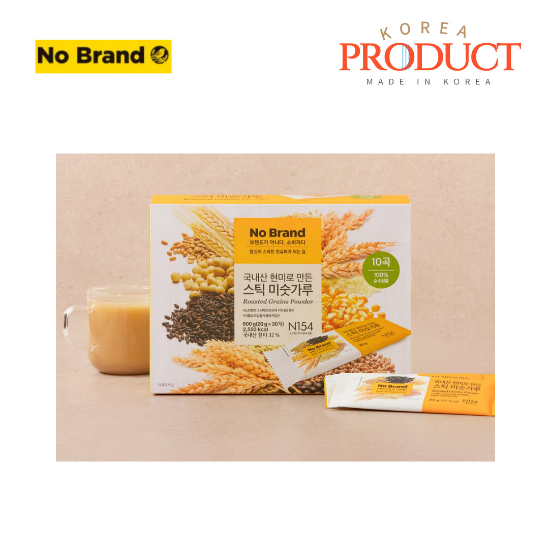 NO BRAND Roasted Grains Powder 20g x 30 Grain Powder Drink Mix