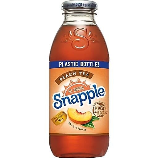 Snapple Peach Tea, 16 oz., 12/Pack (10099485)