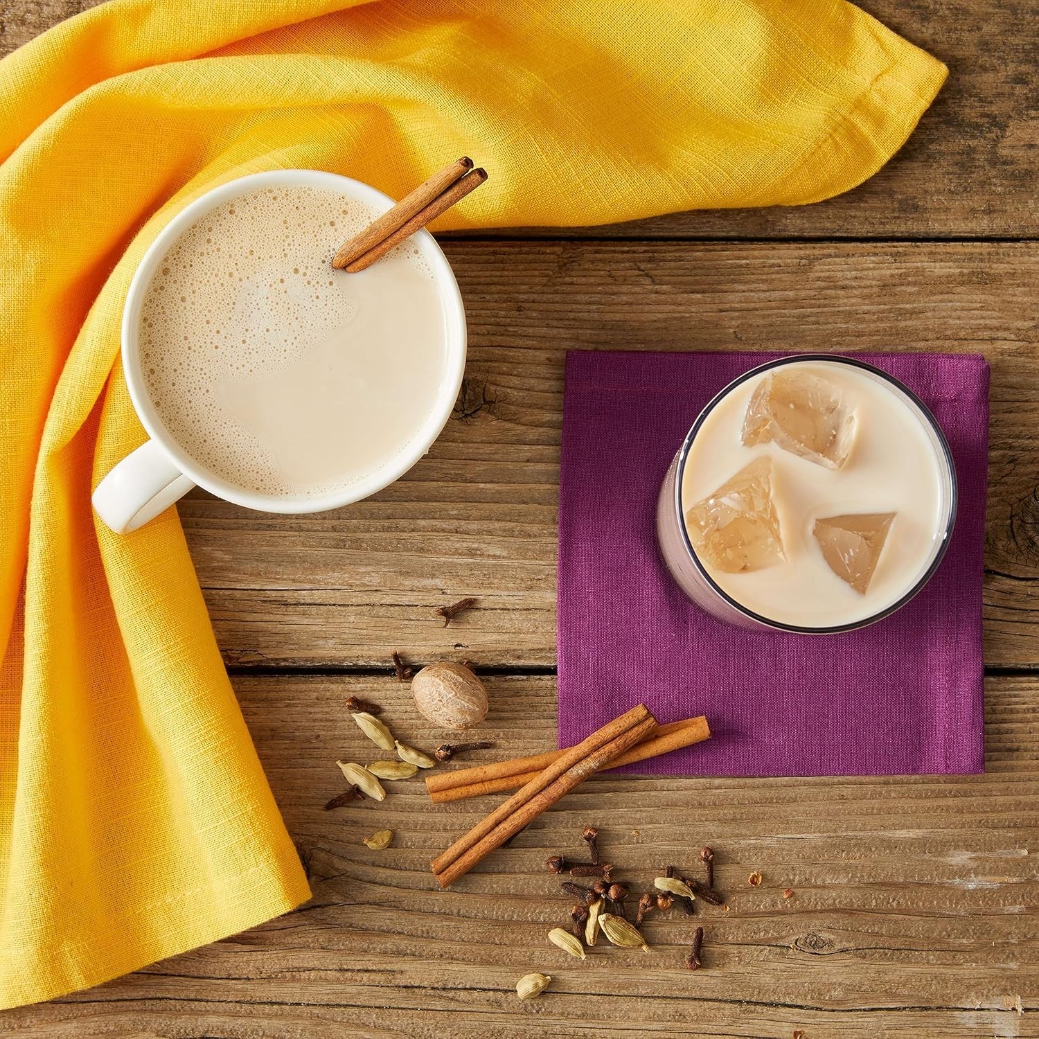 Convenient 8 Count Chai Latte Mix – Organic & Low Caffeine Indulgence