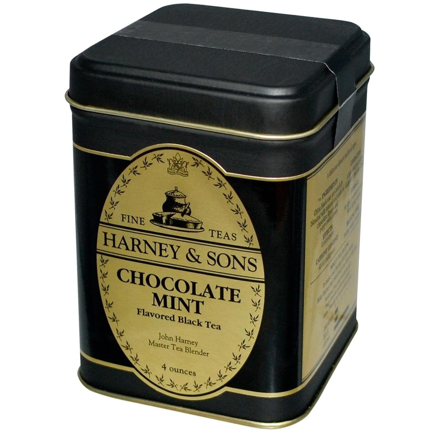 Loose Leaf Black Tea, Chocolate Mint, 4 Ounce