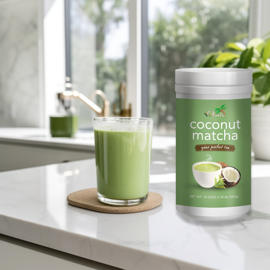 CAcafe Coconut Matcha Creamy and Sweet Japanese Health Drink