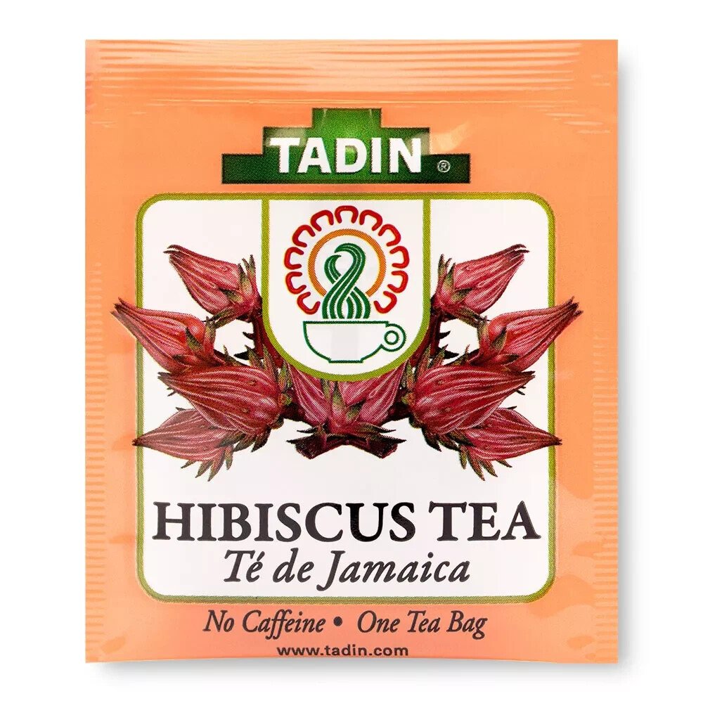 TADIN HIBISCUS TEA HERBAL 24 BAGS, see description