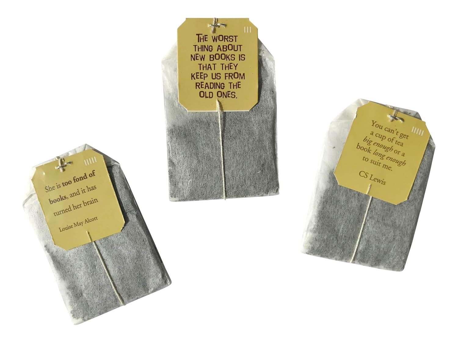 Novel Teas Book Lover’s Tea – 25 Individually Tagged Literary Teabags
