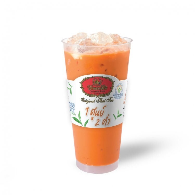 Cha Tra Mue Brand Thai Tea Mix (Original) Bag 400 g Thailand Tea free shipping