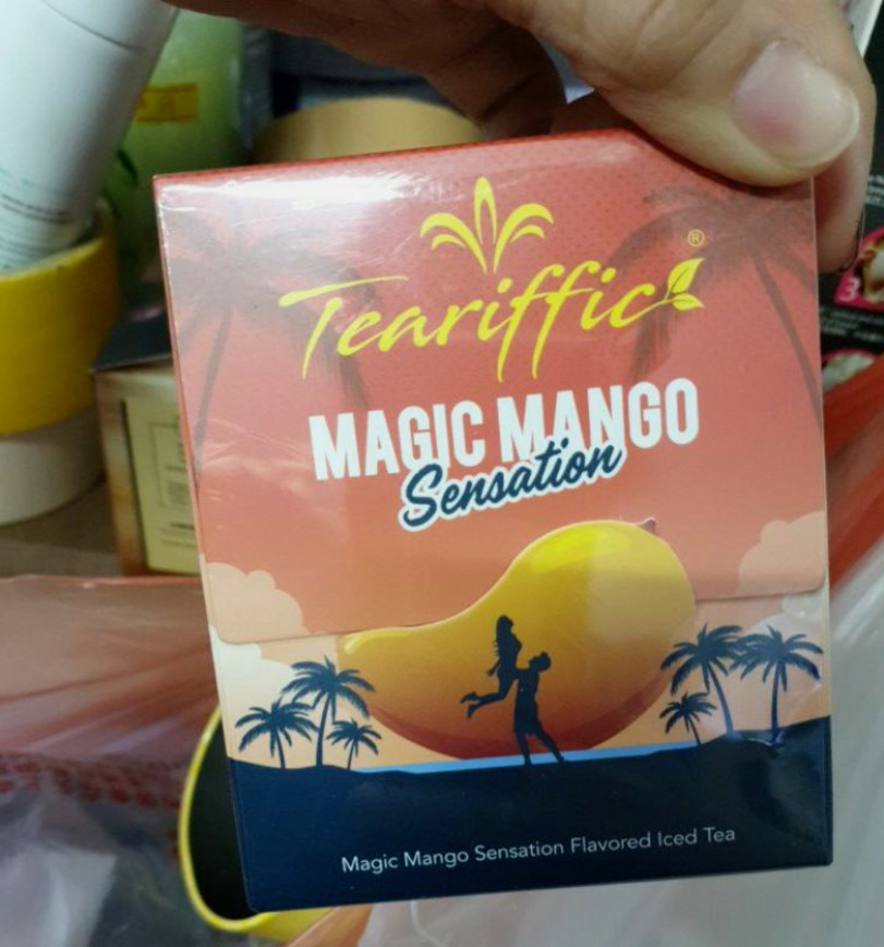 1 X Teariffic Magic Mango Sensation Sexual Men Herb Energy Coffee (12 Sachets)