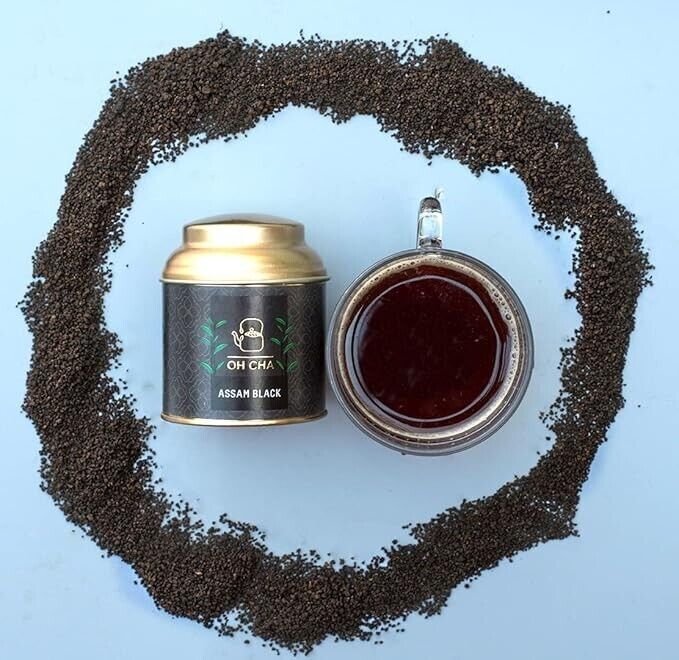 OH CHA – Assam Tea Assam Black Tea, Bold & Robust cup 35g.
