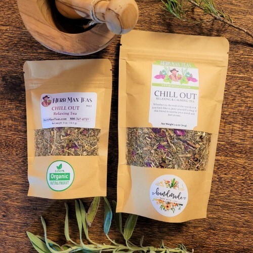 Proven RELAXING TEA to reduce Stress & anxiety by master herbalist, ChillOut Tea