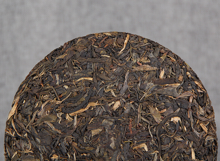 2017 Yr Nan Nuo Shan Qiao Mu Qi Zi Yuan Cha Collection Menghai Raw Puer Tea 357g