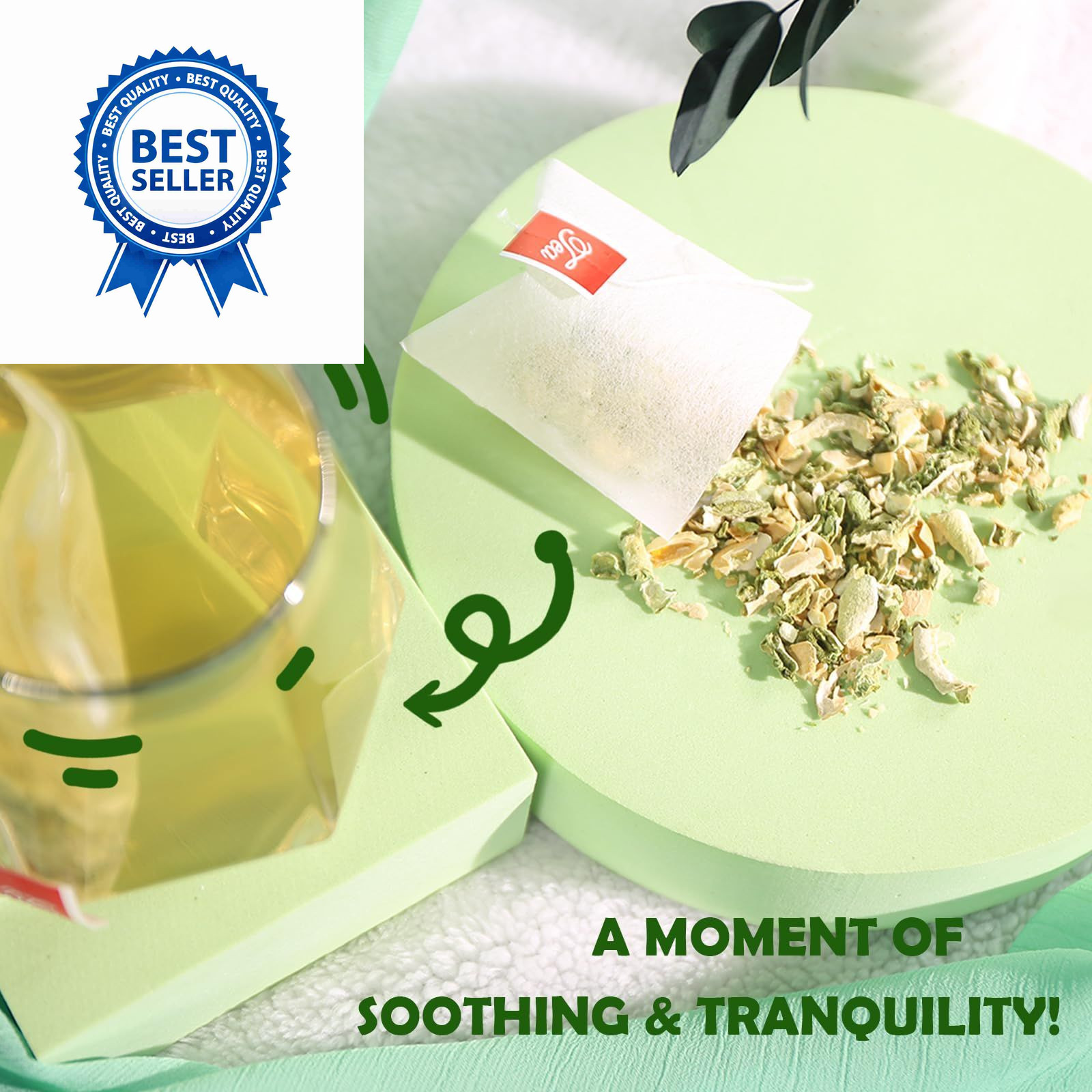 TEARELAE – Bitter Melon Tea Bags – 2g x 50 Count – 100% 50 (Pack of 1)