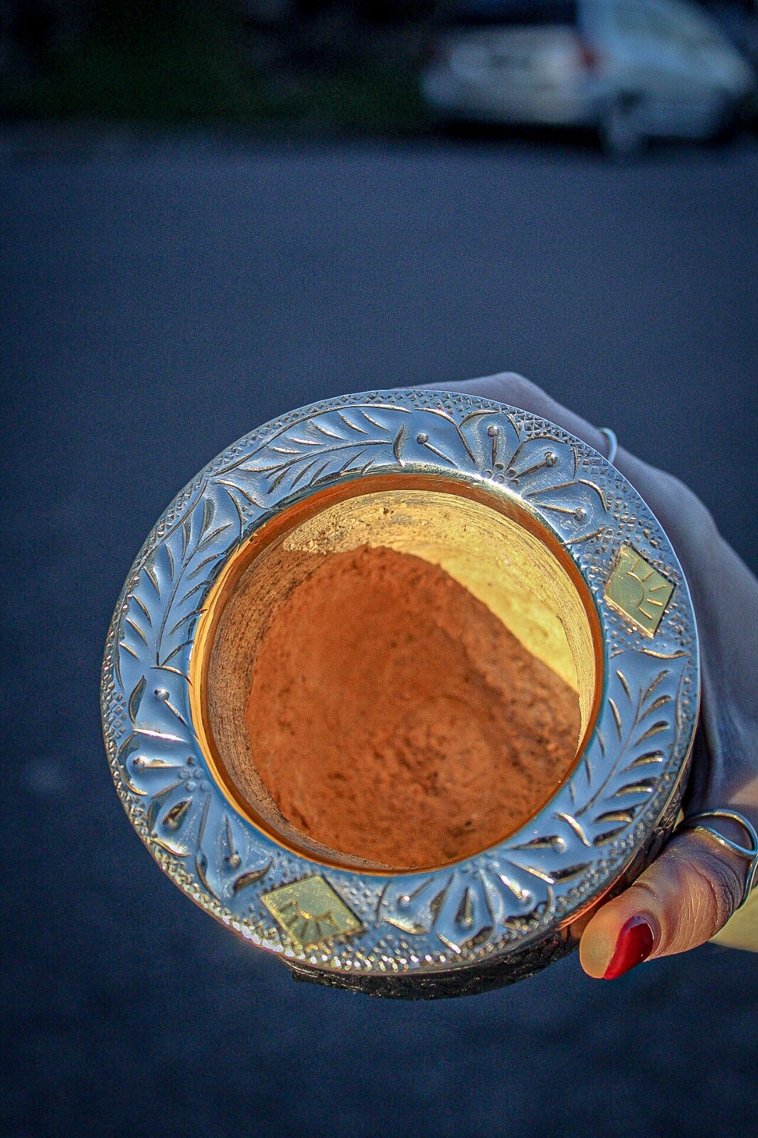 Taza/Mate Imperial Gourd High Quality + Leather Vase + Straw