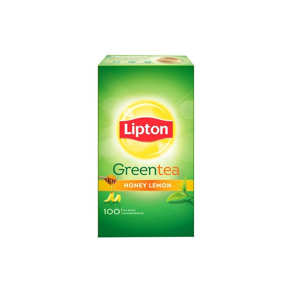 Lipton Green Tea Honey And Lemon – 100 Tea Bags, 300 Grams