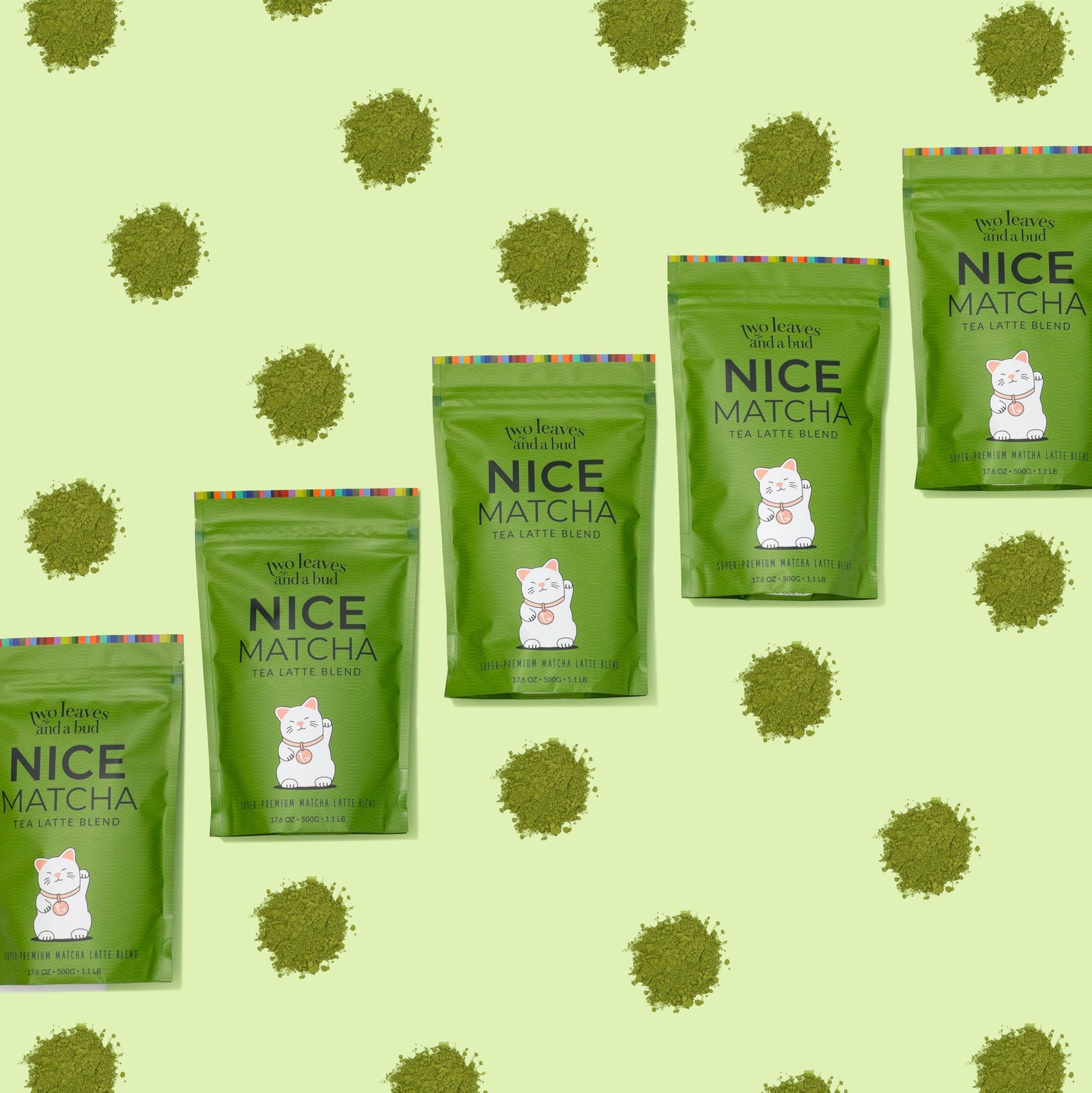 Two Leaves and a Bud Nice Matcha Sweetened Latte Blend, Japanese Matcha Latte…