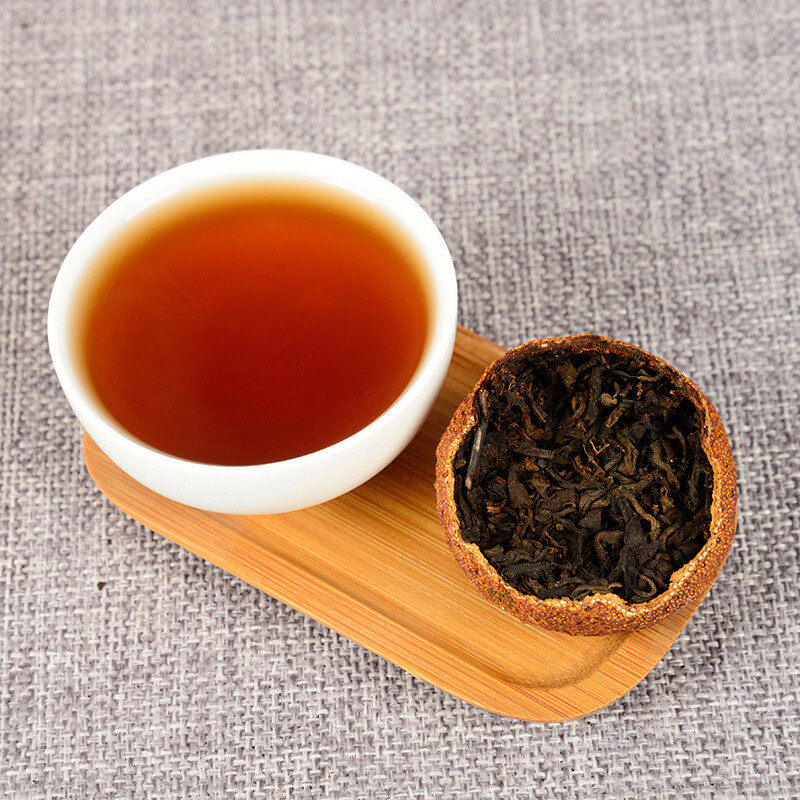 Xinhui Aged Chenpi Ripe Puer Tea Orange Skin Puerh Pu’er Loose Tea PEI YU 312