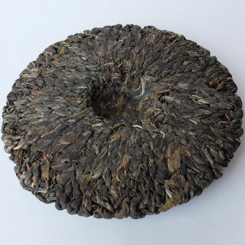 2014 Lincang Big Snow Mountain Bian Zi Pigtails Old Tree Pu’er Tea Puer Raw 400g