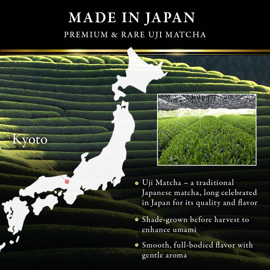 ITOHKYUEMON Kyoto Uji First-Harvest Ceremonial Grade Matcha Green Tea Powder – A